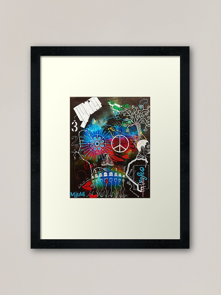 Alternate view of Until Now Framed Art Print