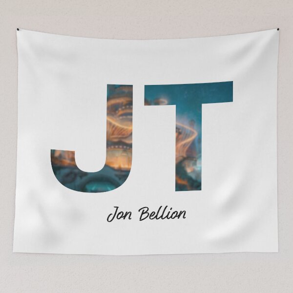 Item preview, Jon Bellion JT (Black Text) designed and sold by usernate.