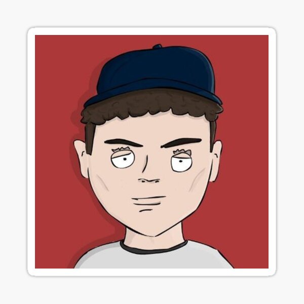 Dreadfully Drawn logo Sticker