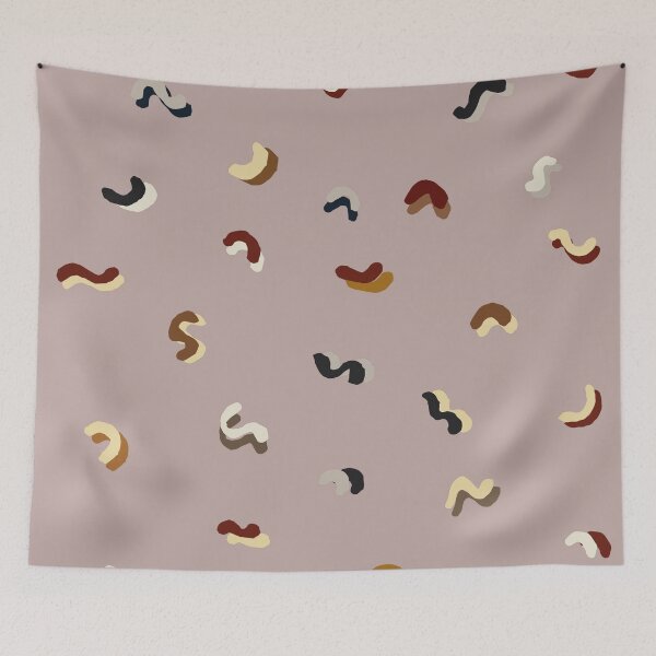 Item preview, Retro Modern Mid-Century Memphis organic Shapes designed and sold by bitart.