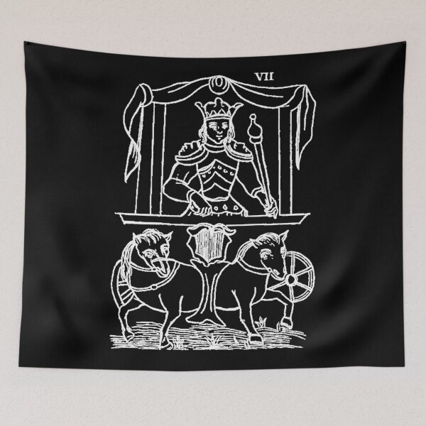 Item preview, Tarot The Chariot 7 designed and sold by Talismania.