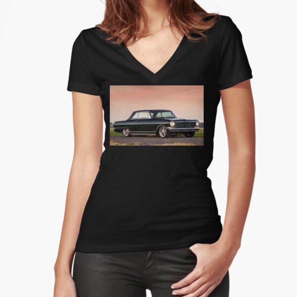 Fitted V-Neck T-Shirt