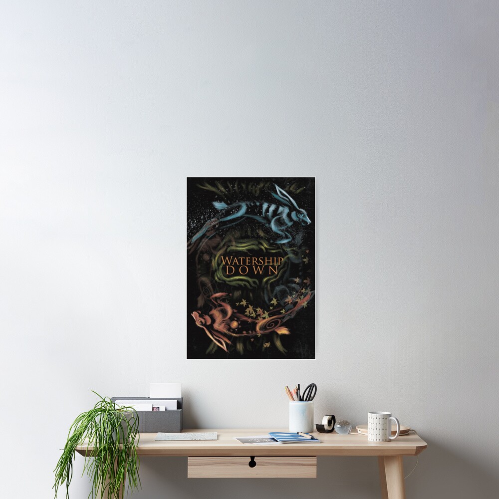 Watership Down alternative book cover Poster