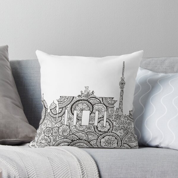 Item preview, Berlin Skyline Mandala designed and sold by acdlart.
