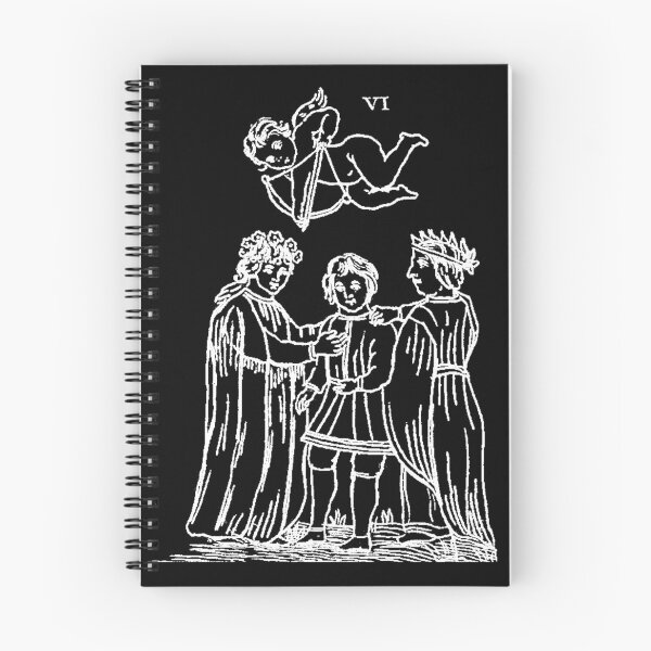 Item preview, Tarot The Lovers 6 designed and sold by Talismania.