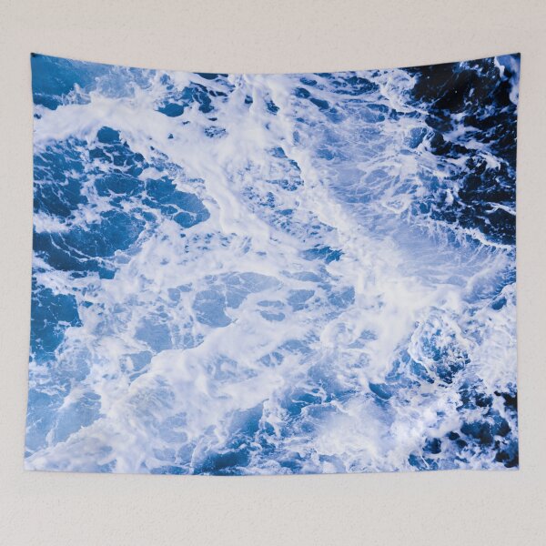 Item preview, Electirc Blue Ocean Sea Waves designed and sold by artcascadia.