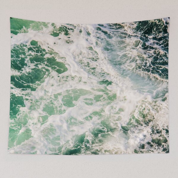 Item preview, Green Ocean Sea Waves designed and sold by artcascadia.
