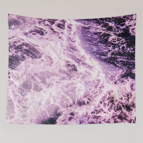 Item preview, Brilliant Purple Ocean Sea Waves designed and sold by artcascadia.