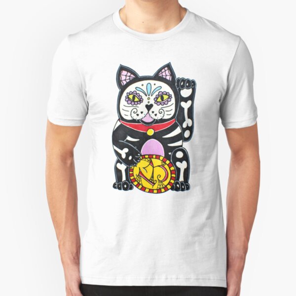 lucky 13 cat t shirt