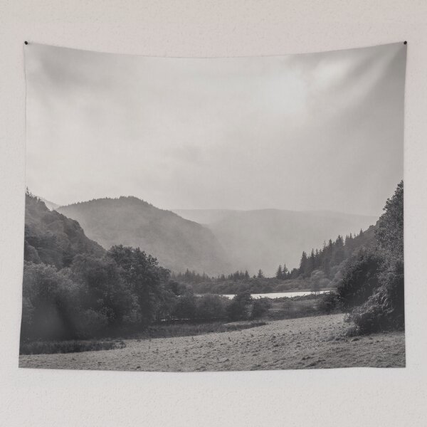 Item preview, Glendalough Monastic Site II Black and White- Wicklow Mountains Ireland  designed and sold by artcascadia.