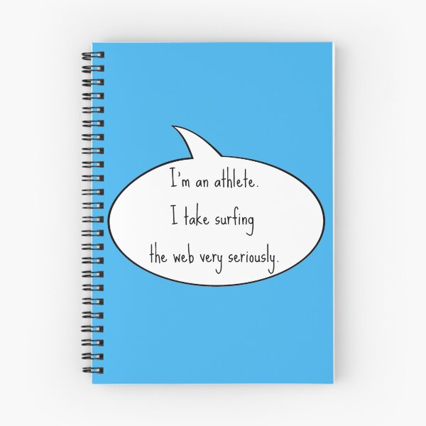Item preview, I'm an athlete, I take surfing the web very seriously. designed and sold by UzStore.