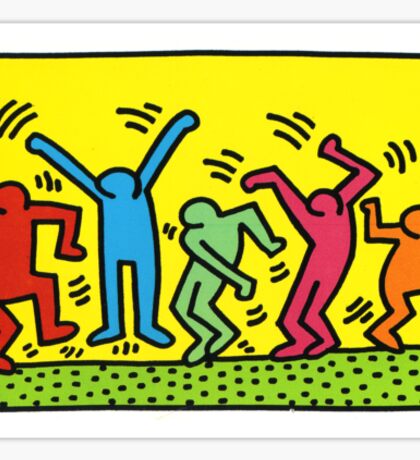 Keith Haring: Stickers | Redbubble