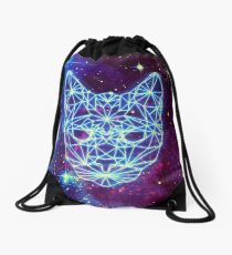 Galactic Kitten Drawstring Bag