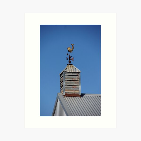 Send in the Clouds - by South Australian artist Avril Thomas at Magpie Springs - Adelaide Hills Wine Region - South Australia Art Print