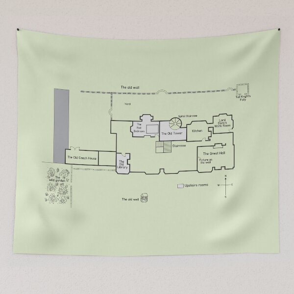 Item preview, Dark Towers Floor Plan designed and sold by Off the Box.
