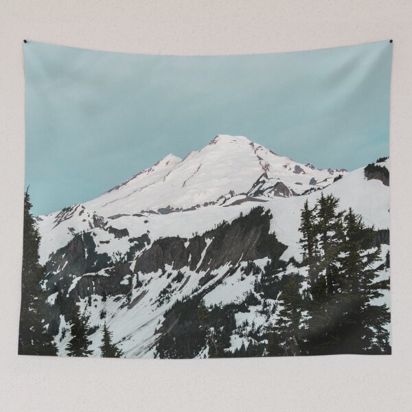 Item preview, Mount Baker Baby Blue - Pastel Mornings designed and sold by artcascadia.