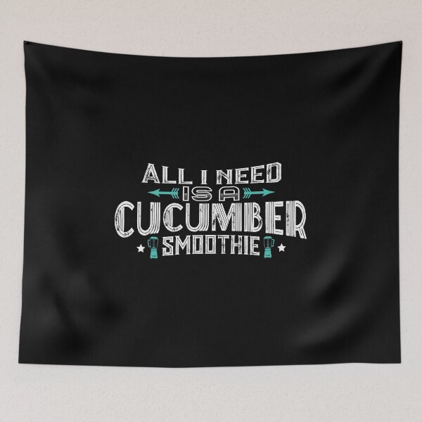Item preview, all i need is a CUCUMBER smoothie designed and sold by Orange Pieces.
