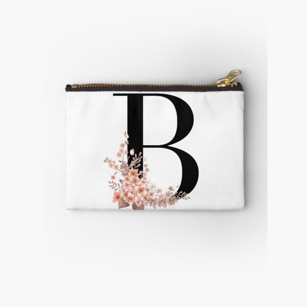 Item preview, Pink Floral Letter B designed and sold by BuffyDesign.