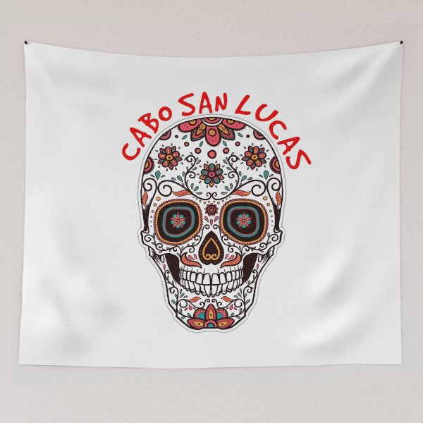 Item preview, Cabo San Lucas Mexico  Souvenir Sugar Skull Design designed and sold by KoolMoDee.