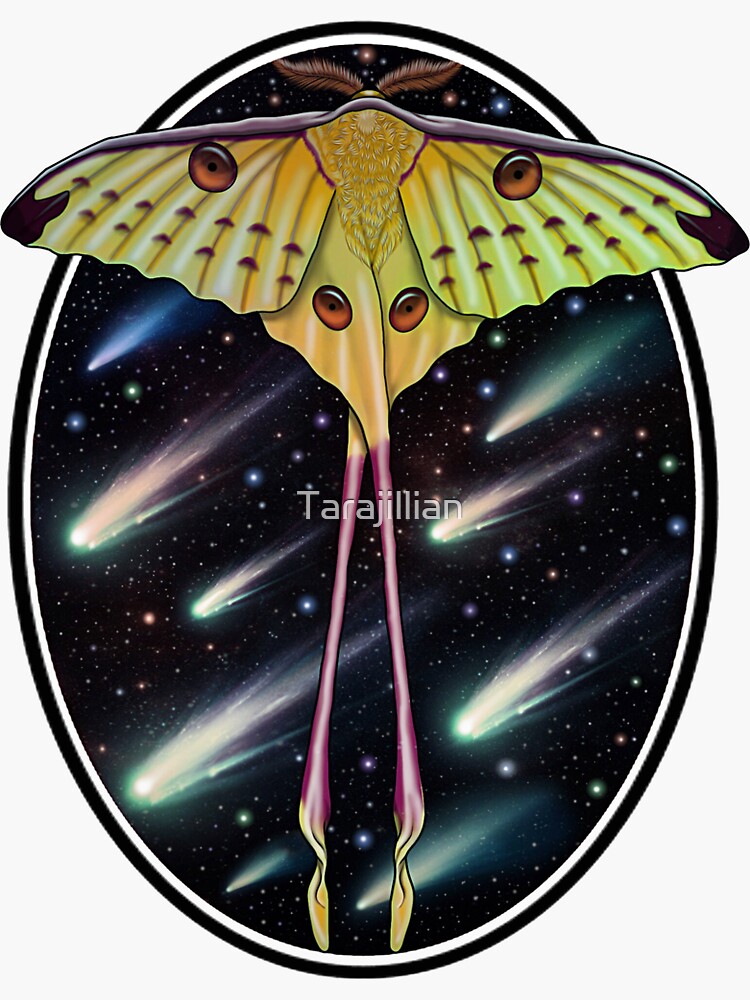 Astral Moth Sticker