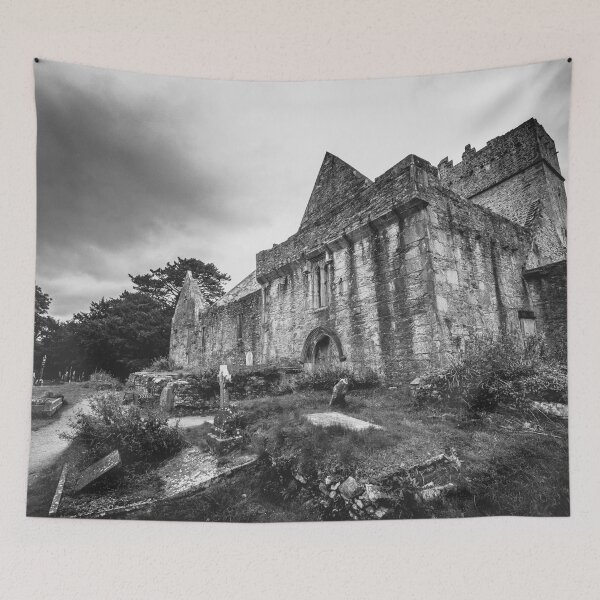 Item preview, Muckross Abbey -  Irish Monastery and Graveyard - Killarney National Park Ireland designed and sold by artcascadia.
