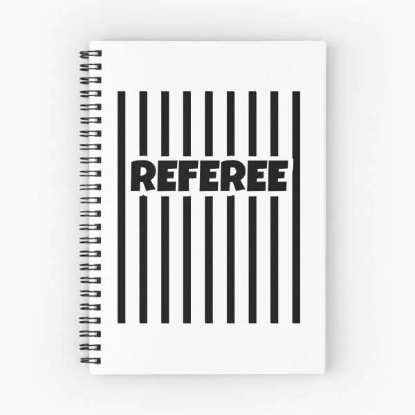 Item preview, Referee Basketball Football Gear Hockey Outfit Shirt Soccer Tshirt BLACK designed and sold by we1000.