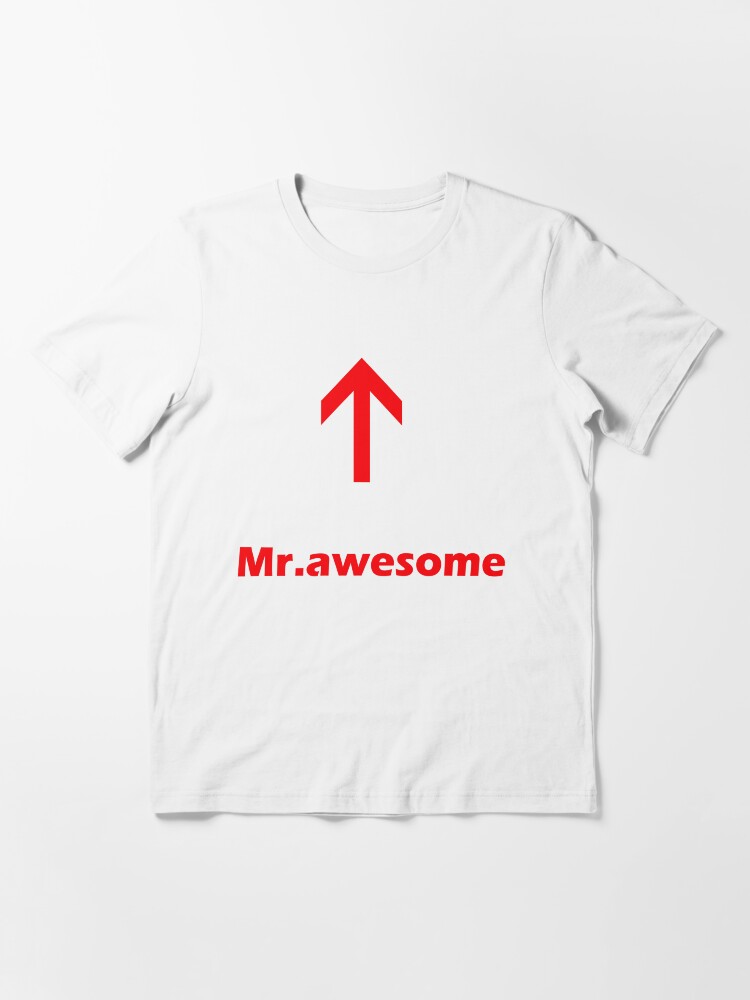 Alternate view of Mr.awesome Essential T-Shirt