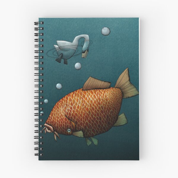 Item preview, Goldfish and Swan designed and sold by mikelevett.