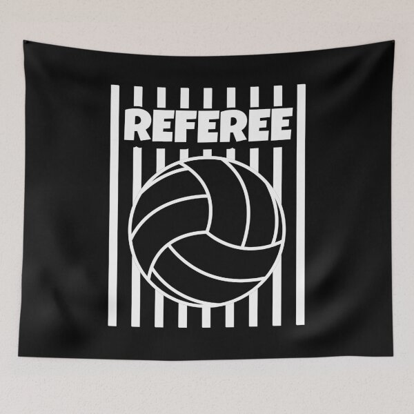 Item preview, Referee volleyball Gear Outfit Shirt Tshirt WHITE designed and sold by we1000.