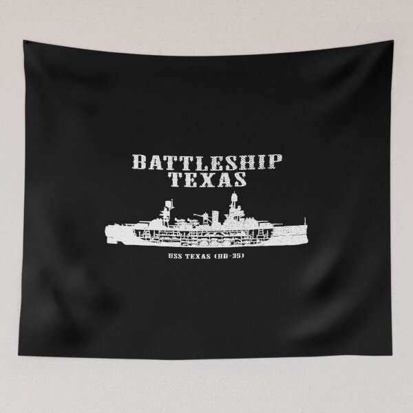 Item preview, Battleship Texas Distressed Style Design designed and sold by KoolMoDee.