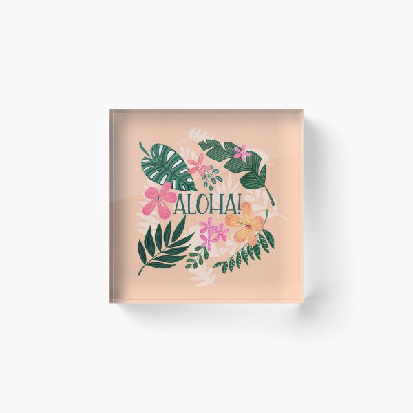 Item preview, Hawaiian Getaway Aloha designed and sold by Heather Rosas.