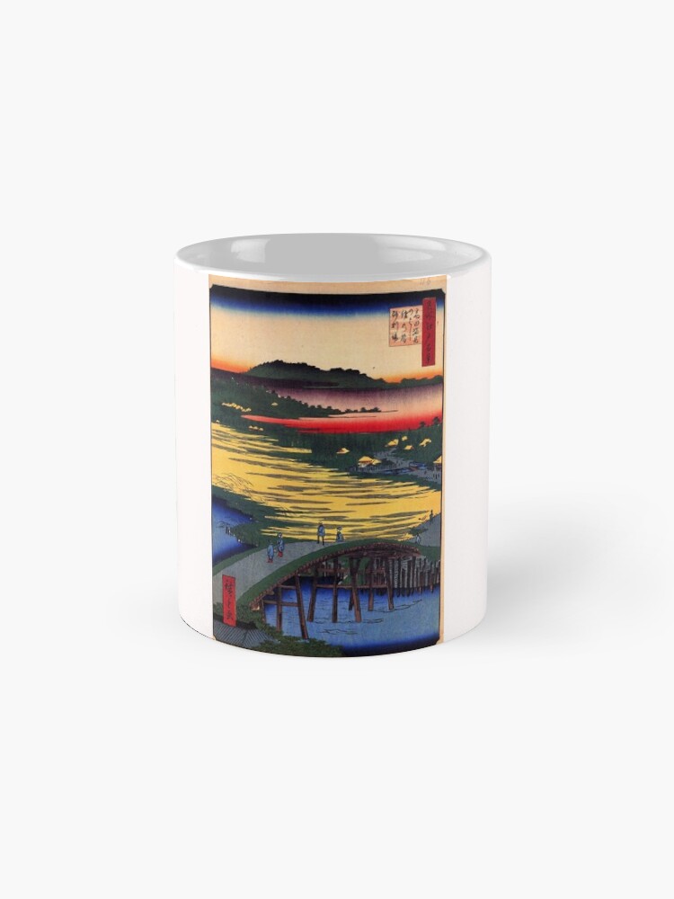 Alternate view of Sugatami Bridge by Utagawa Hiroshige (Reproduction) Mug