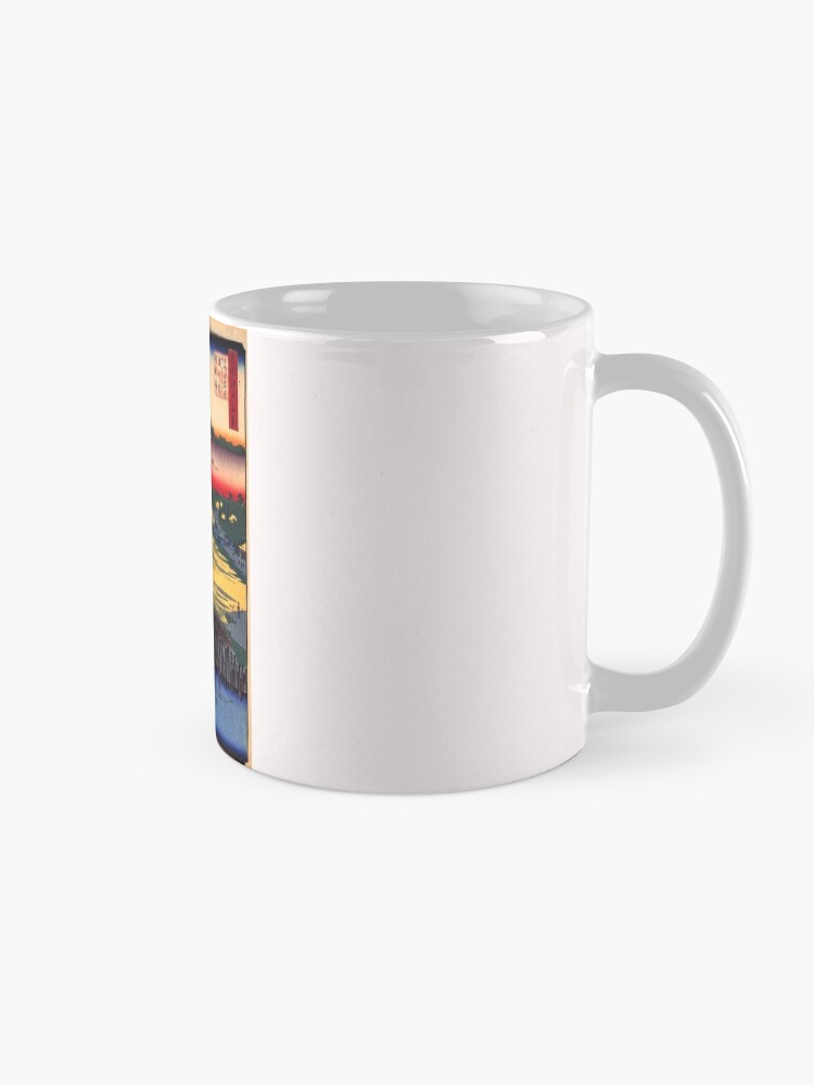 Alternate view of Sugatami Bridge by Utagawa Hiroshige (Reproduction) Mug