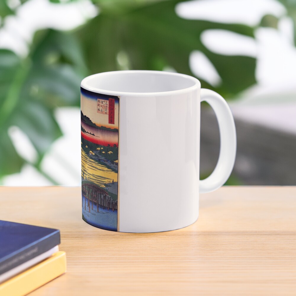 Sugatami Bridge by Utagawa Hiroshige (Reproduction) Mug