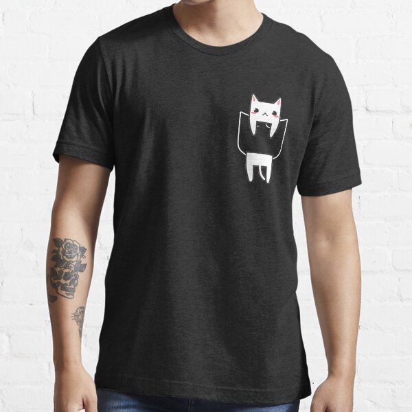 cat pocket shirt