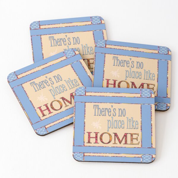 Item preview, There's No Place Like Home Gingham Frame designed and sold by -Fractalicious-.