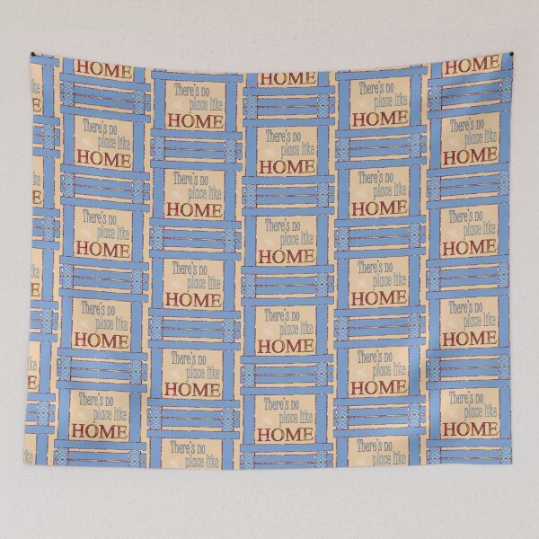 Item preview, There's No Place Like Home Gingham Frame designed and sold by -Fractalicious-.