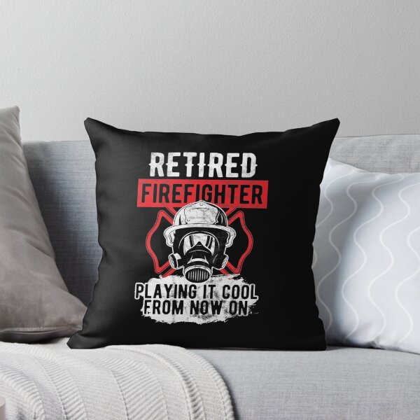 Item preview, Retired Firefighter Playing Cool From Now On Birthday Gift designed and sold by haselshirt.