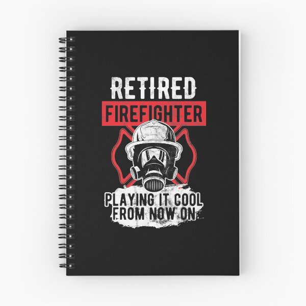 Item preview, Retired Firefighter Playing Cool From Now On Birthday Gift designed and sold by haselshirt.