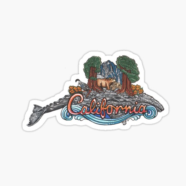 California Dreaming Sticker