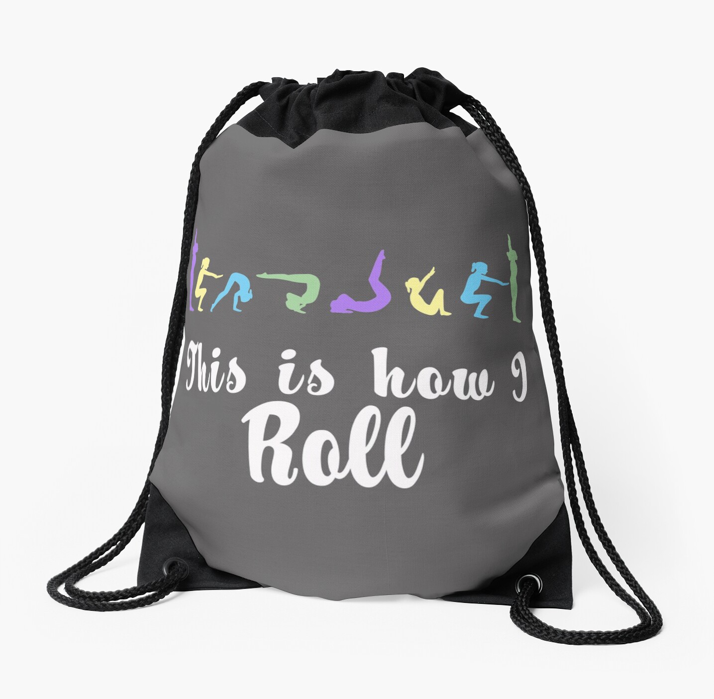 drawstring gymnastics bag