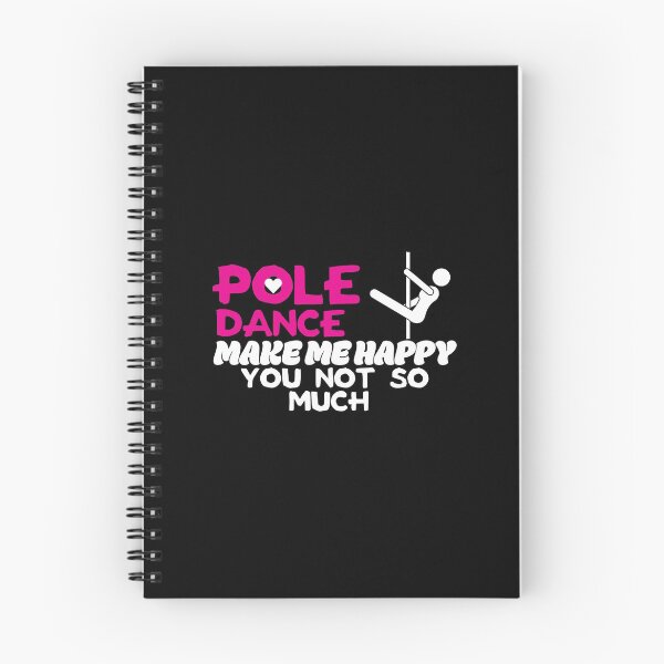 Item preview, Pole Dance Shirt Pole Dance Makes Me Happy You Not So Much Gift Tee designed and sold by haselshirt.