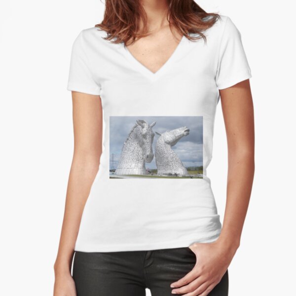 Fitted V-Neck T-Shirt