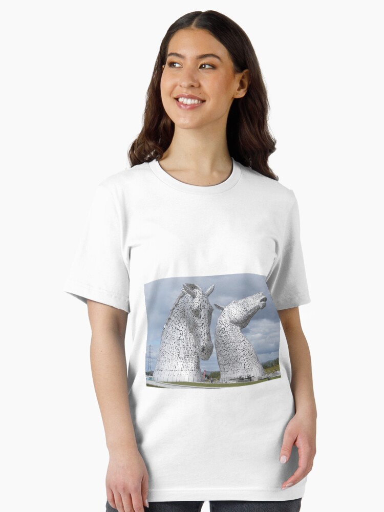 Thumbnail 2 of 7, Essential T-Shirt, The Kelpies gifts , Helix Park, Scotland designed and sold by goldyart.