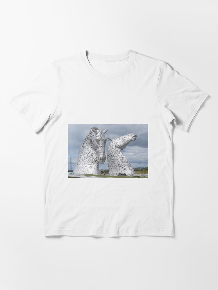 Thumbnail 3 of 7, Essential T-Shirt, The Kelpies gifts , Helix Park, Scotland designed and sold by goldyart.