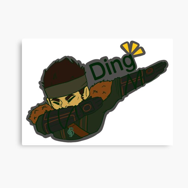 Drifter Dabbing Canvas Print