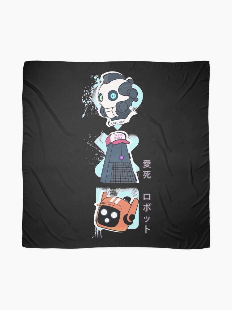 Love death and robots three robot Scarf