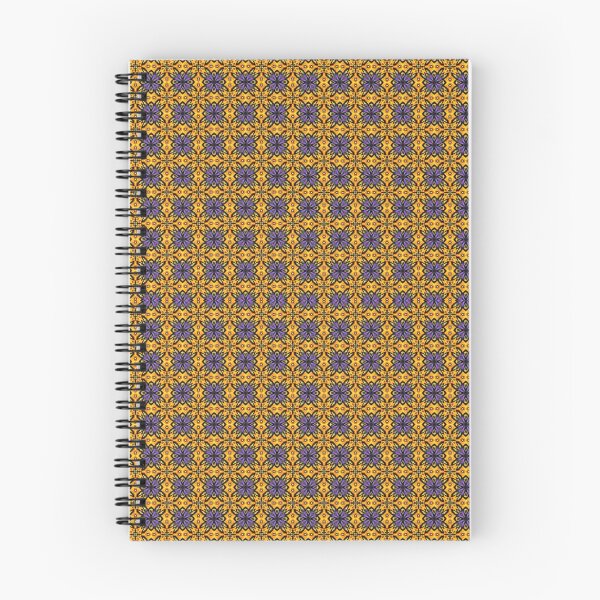 Item preview, Purple blossoms on golden lattice designed and sold by FoldedRainbow.