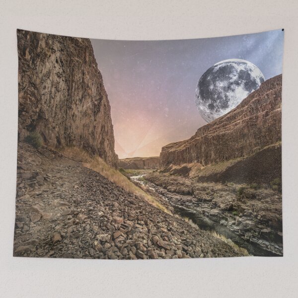 Item preview, Full Moon in the Desert Canyon  designed and sold by artcascadia.