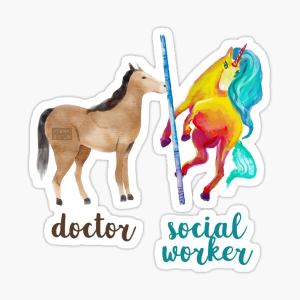 Doctor Social Worker Unicorn Dancing Pole Tshirt Doctor Social Worker Unicorn Dancing Pole Tshirt